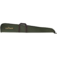 Los mejores  - TOURBON Caza Escopeta Gun Rifle Bolsa de Almacenamiento con Correa de Hombro Ajustable - Verde con Brown Trim